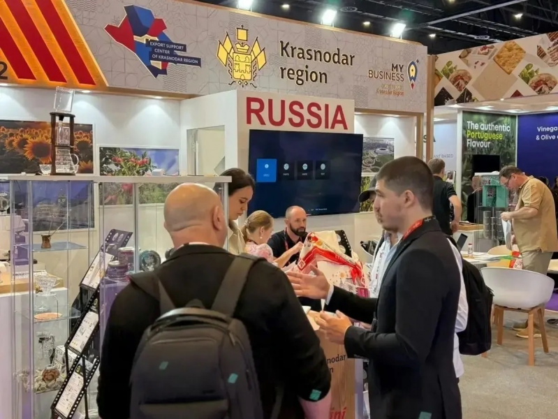 Кубанские компании участвуют в крупнейшей международной продовольственной выставке в Арабских Эмиратах