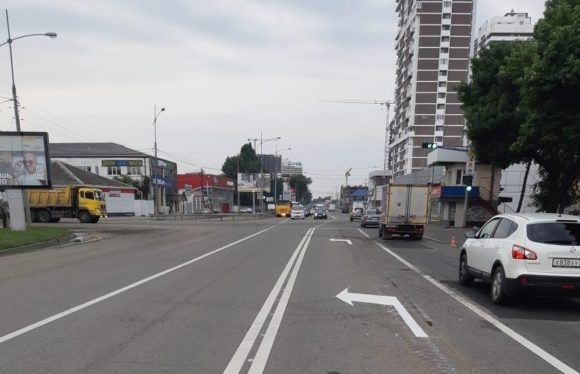 В Краснодаре модернизирован перекресток улиц Бородинской и Почтовой