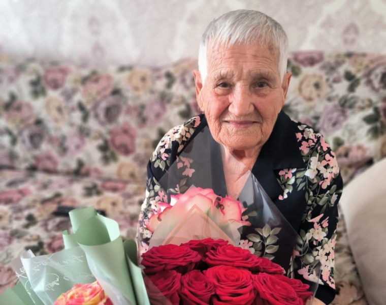 95-летие отмечает Мария Штырхун из Туапсинского района