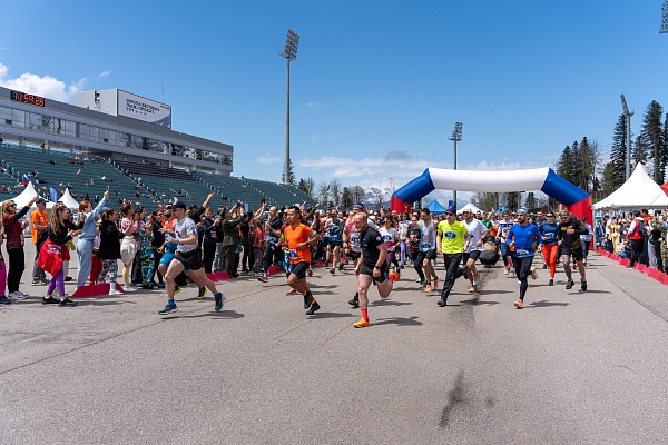 Фестиваль «Гонка Наша Победа» прошел в горах Сочи
