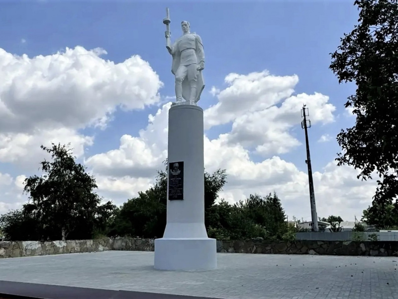 Мемориал в станице Кавказской обновили к памятным датам