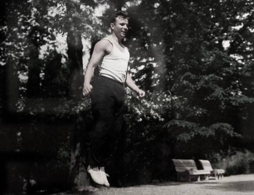 1961 год. Юрий Гагарин восстанавливался после полета в Краснодарском крае