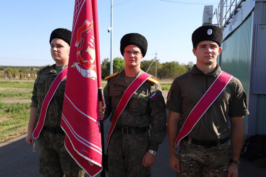 В Екатеринодарском казачьем отделе проводят военно-полевые сборы В Екатеринодарском казачьем отделе проводят военно-полевые сборы
