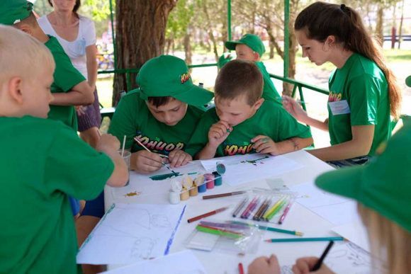 В Анапе после капитального ремонта открылся детский лагерь «Юниор»