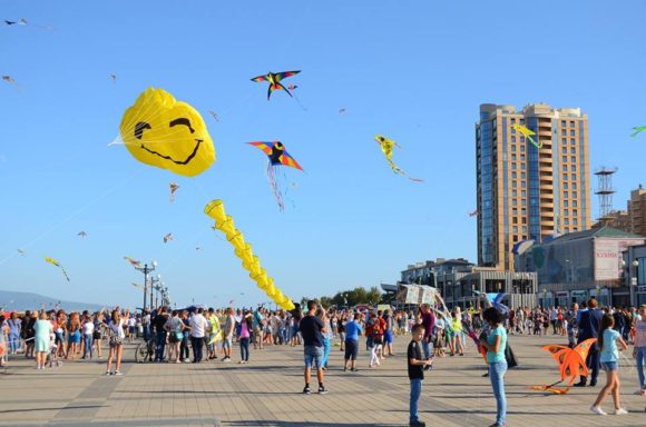 День города Новороссийска украсит фестиваль воздушных змеев