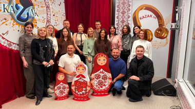 На КАЗАК FM побывали участники экскурсионного маршрута «ЖУРТУР»