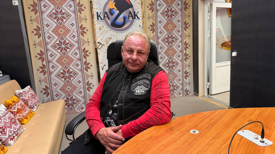 Мотопробег Дедов Морозов в Краснодаре