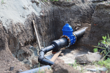 В Брюховецком районе приступили к рермонту водопровода