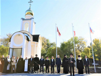 Вениамин Кондратьев принял участие в открытии и освящении часовни в Керчи