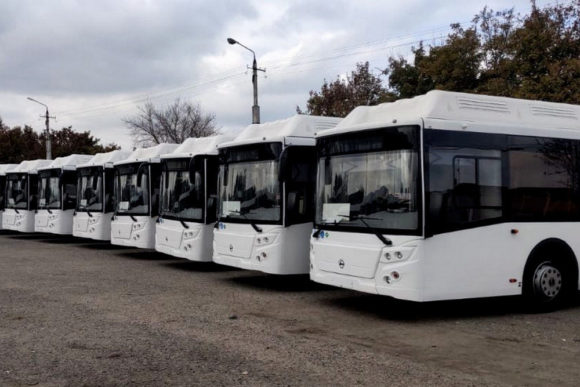 В Крым доставлены 44 новых автобуса